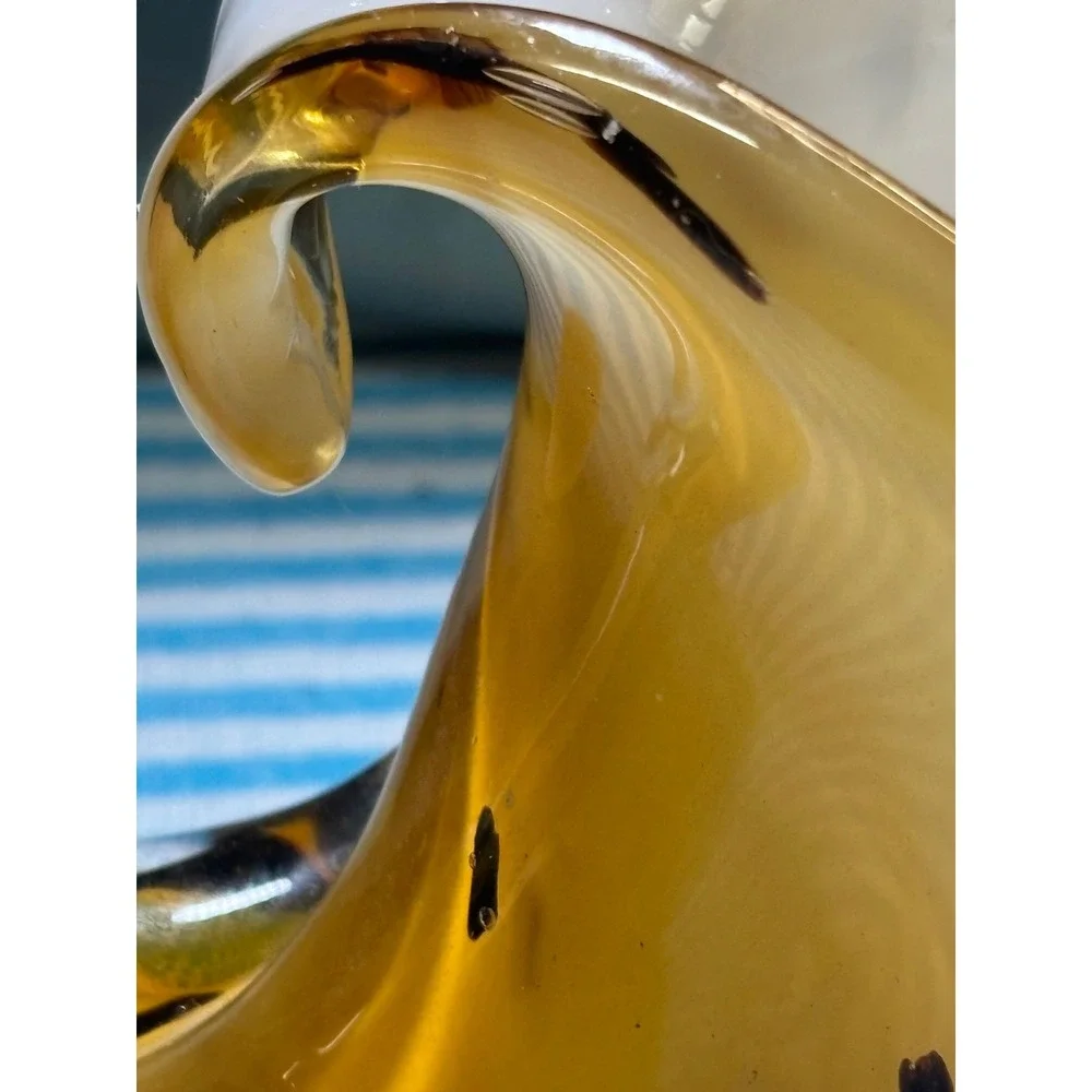 Vintage Hand-blown Art Glass